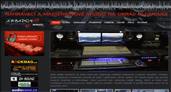 Desktop Screenshot of abbadon-music.com